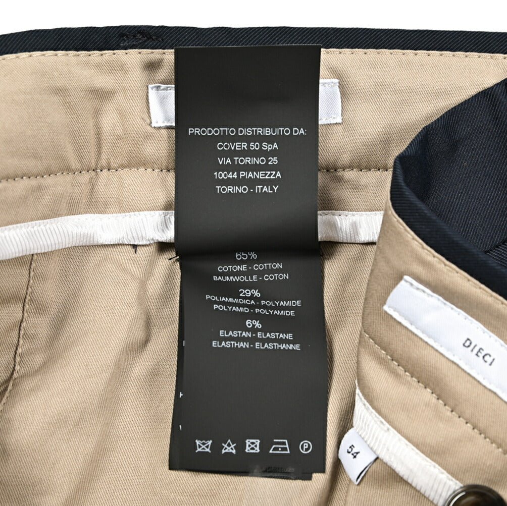 SALE｜PT TORINO Edge "DIECI" ストレッチコットン スリムテーパードスラックス｜423900｜GUARDAROBA MILANO OFFICIAL STORE