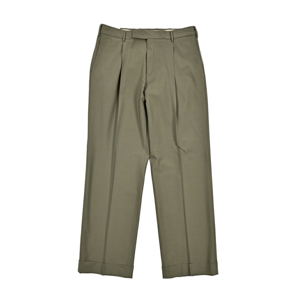 SALE｜PT TORINO Edge "QUINDICI" ストレッチウール ワンタックスラックス｜423579｜GUARDAROBA MILANO OFFICIAL STORE