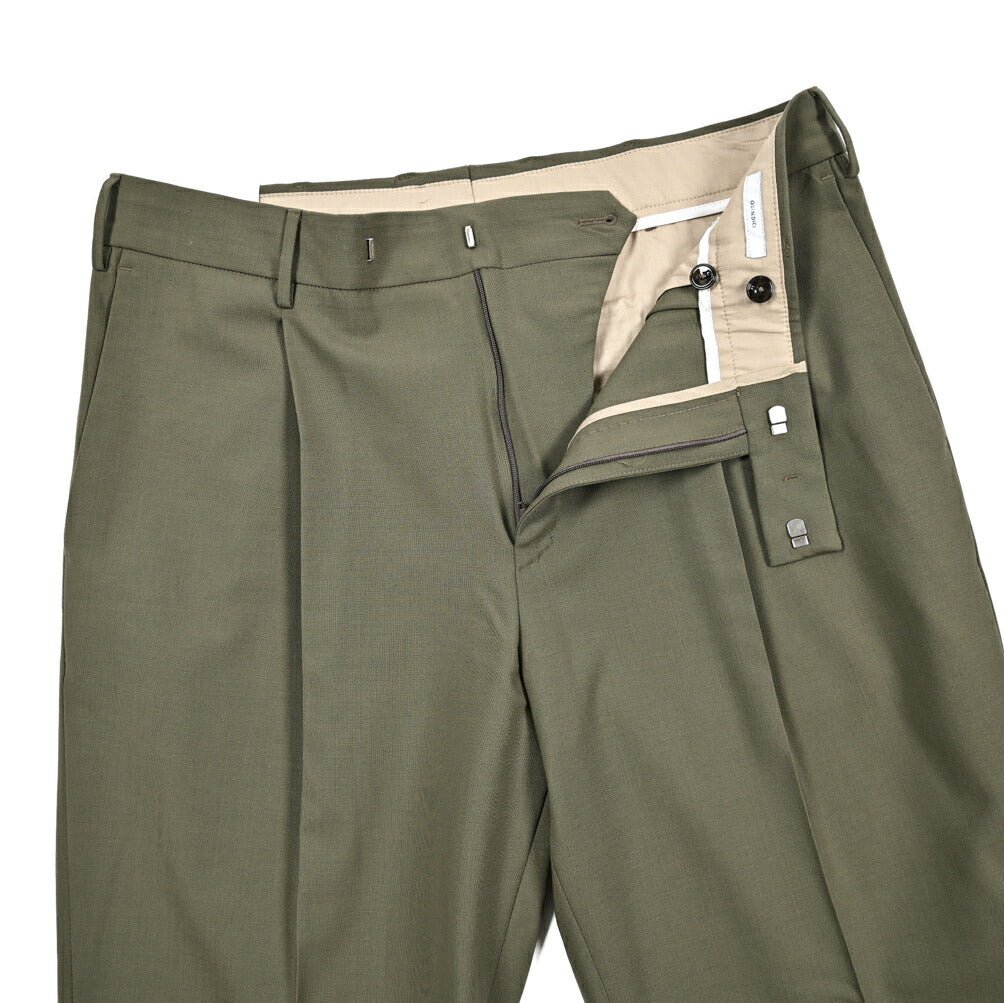 SALE｜PT TORINO Edge "QUINDICI" ストレッチウール ワンタックスラックス｜423579｜GUARDAROBA MILANO OFFICIAL STORE