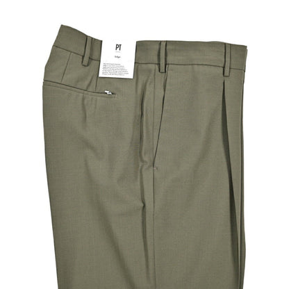 SALE｜PT TORINO Edge "QUINDICI" ストレッチウール ワンタックスラックス｜423579｜GUARDAROBA MILANO OFFICIAL STORE