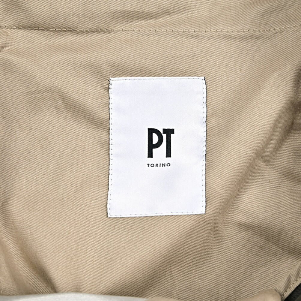 SALE｜PT TORINO Edge "QUINDICI" ストレッチウール ワンタックワイドスラックス｜423772｜GUARDAROBA MILANO OFFICIAL STORE
