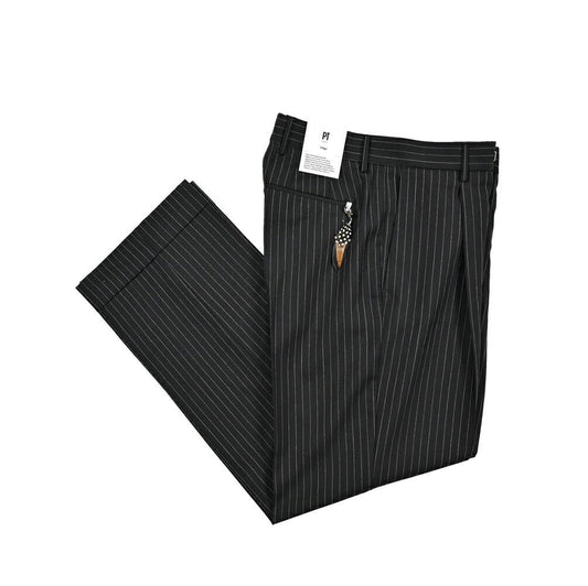 SALE｜PT TORINO Edge "QUINDICI" SUPER 100's ヴァージンウール100% ワンタックスラックス｜423062 - 44｜GUARDAROBA MILANO OFFICIAL STORE