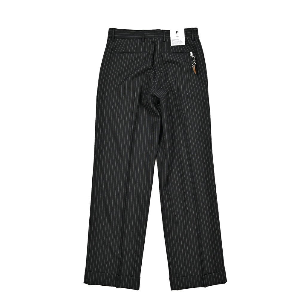 SALE｜PT TORINO Edge "QUINDICI" SUPER 100's ヴァージンウール100% ワンタックスラックス｜423062 - 44｜GUARDAROBA MILANO OFFICIAL STORE