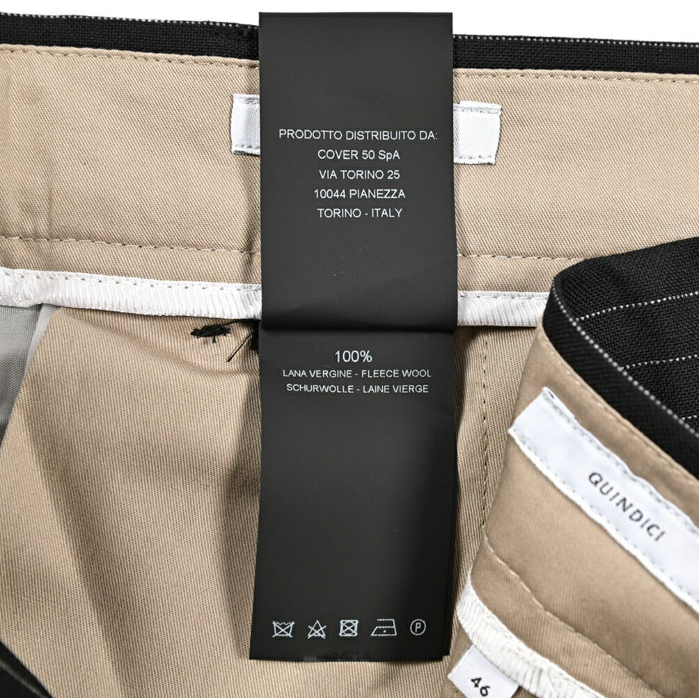 SALE｜PT TORINO Edge "QUINDICI" SUPER 100's ヴァージンウール100% ワンタックスラックス｜423062 - 44｜GUARDAROBA MILANO OFFICIAL STORE