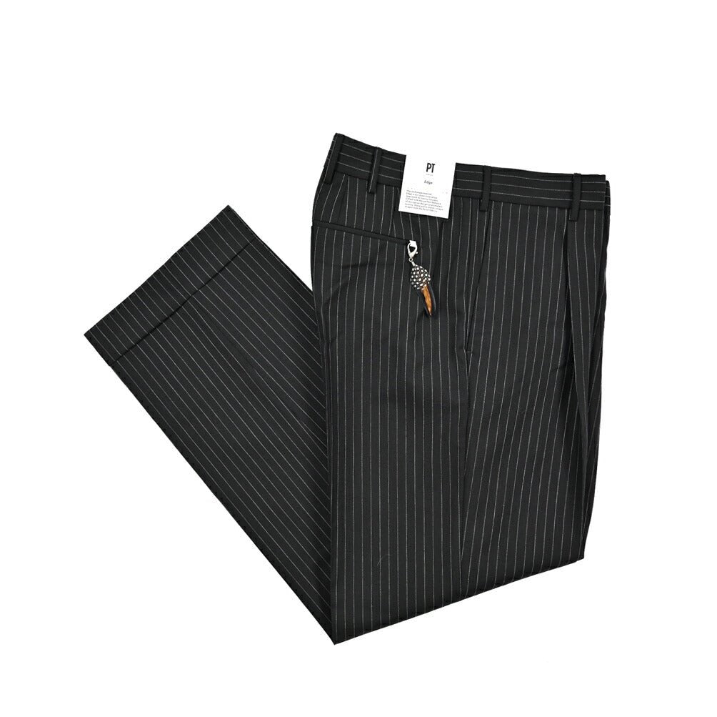 SALE｜PT TORINO Edge "QUINDICI" SUPER 100's ヴァージンウール100% ワンタックスラックス｜423068 - 46｜GUARDAROBA MILANO OFFICIAL STORE