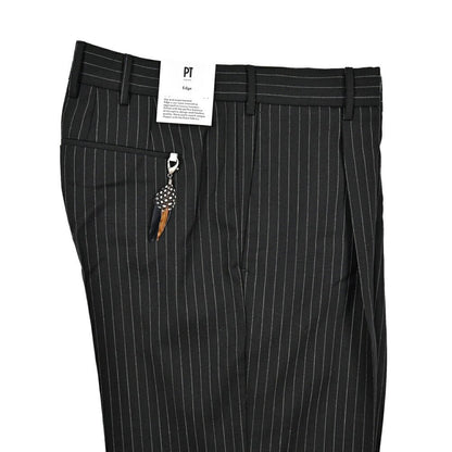 SALE｜PT TORINO Edge "QUINDICI" SUPER 100's ヴァージンウール100% ワンタックスラックス｜423068 - 46｜GUARDAROBA MILANO OFFICIAL STORE