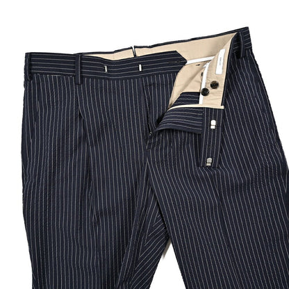 SALE｜PT TORINO Edge "REBEL FIT" シアサッカーウール ワンタックスラックス｜423065 - 48｜GUARDAROBA MILANO OFFICIAL STORE