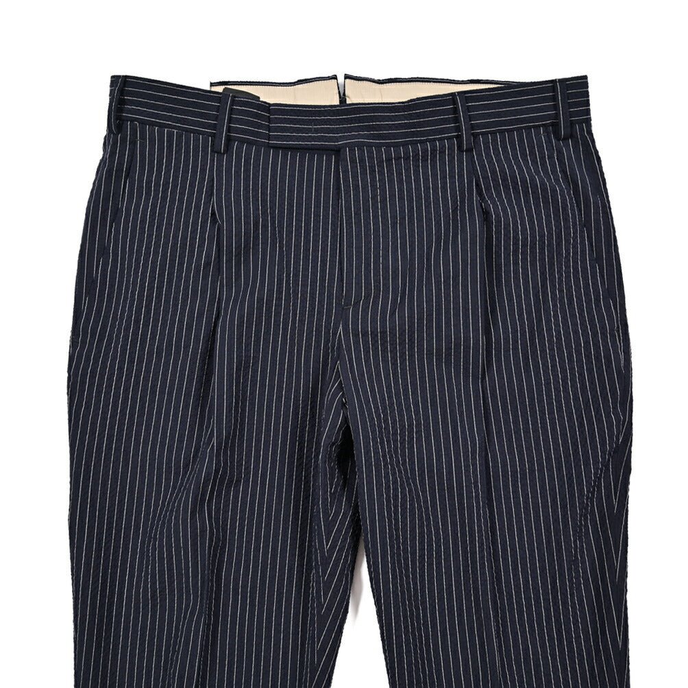 SALE｜PT TORINO Edge "REBEL FIT" シアサッカーウール ワンタックスラックス｜423065 - 48｜GUARDAROBA MILANO OFFICIAL STORE