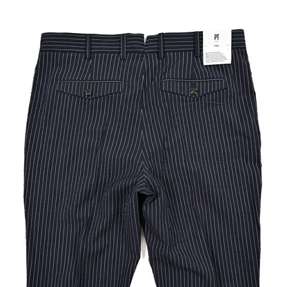 SALE｜PT TORINO Edge "REBEL FIT" シアサッカーウール ワンタックスラックス｜423065 - 48｜GUARDAROBA MILANO OFFICIAL STORE