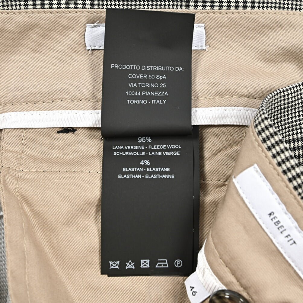 SALE｜PT TORINO Edge "REBEL FIT" ストレッチウール ワンタックスラックス｜423115 - 46｜GUARDAROBA MILANO OFFICIAL STORE