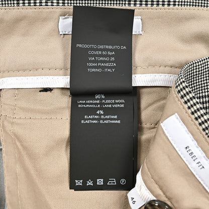 SALE｜PT TORINO Edge "REBEL FIT" ストレッチウール ワンタックスラックス｜423115 - 46｜GUARDAROBA MILANO OFFICIAL STORE