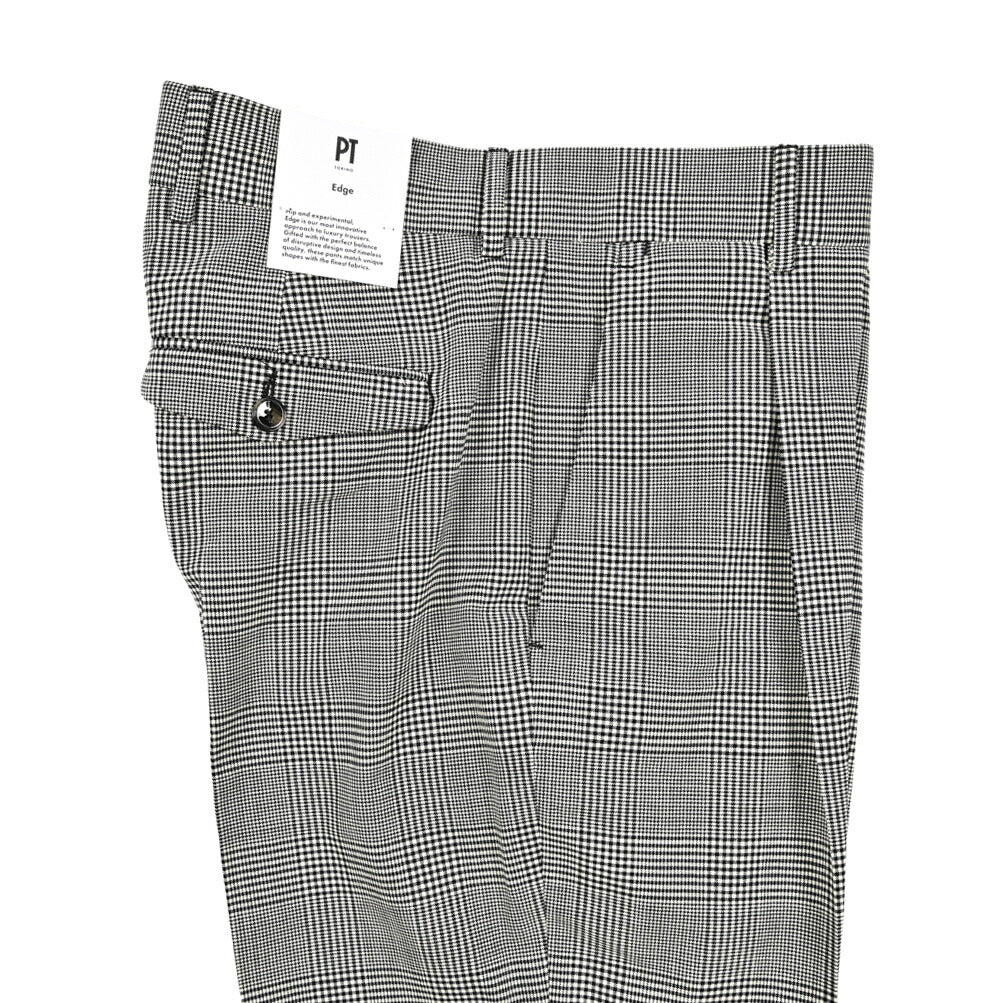 SALE｜PT TORINO Edge "REBEL FIT" ストレッチウール ワンタックスラックス｜423115 - 46｜GUARDAROBA MILANO OFFICIAL STORE