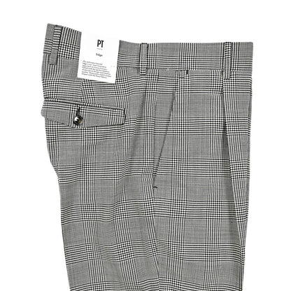 SALE｜PT TORINO Edge "REBEL FIT" ストレッチウール ワンタックスラックス｜423115 - 46｜GUARDAROBA MILANO OFFICIAL STORE