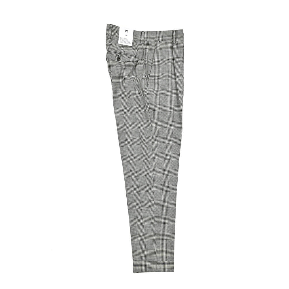 SALE｜PT TORINO Edge "REBEL FIT" ストレッチウール ワンタックスラックス｜423115 - 46｜GUARDAROBA MILANO OFFICIAL STORE