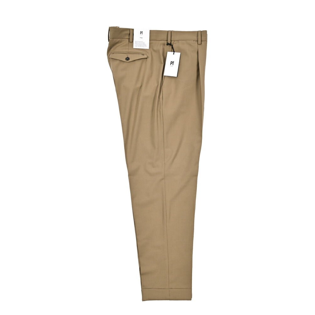 SALE｜PT TORINO Edge "REBEL FIT" ストレッチウール リラックステーパードスラックス｜423232｜GUARDAROBA MILANO OFFICIAL STORE