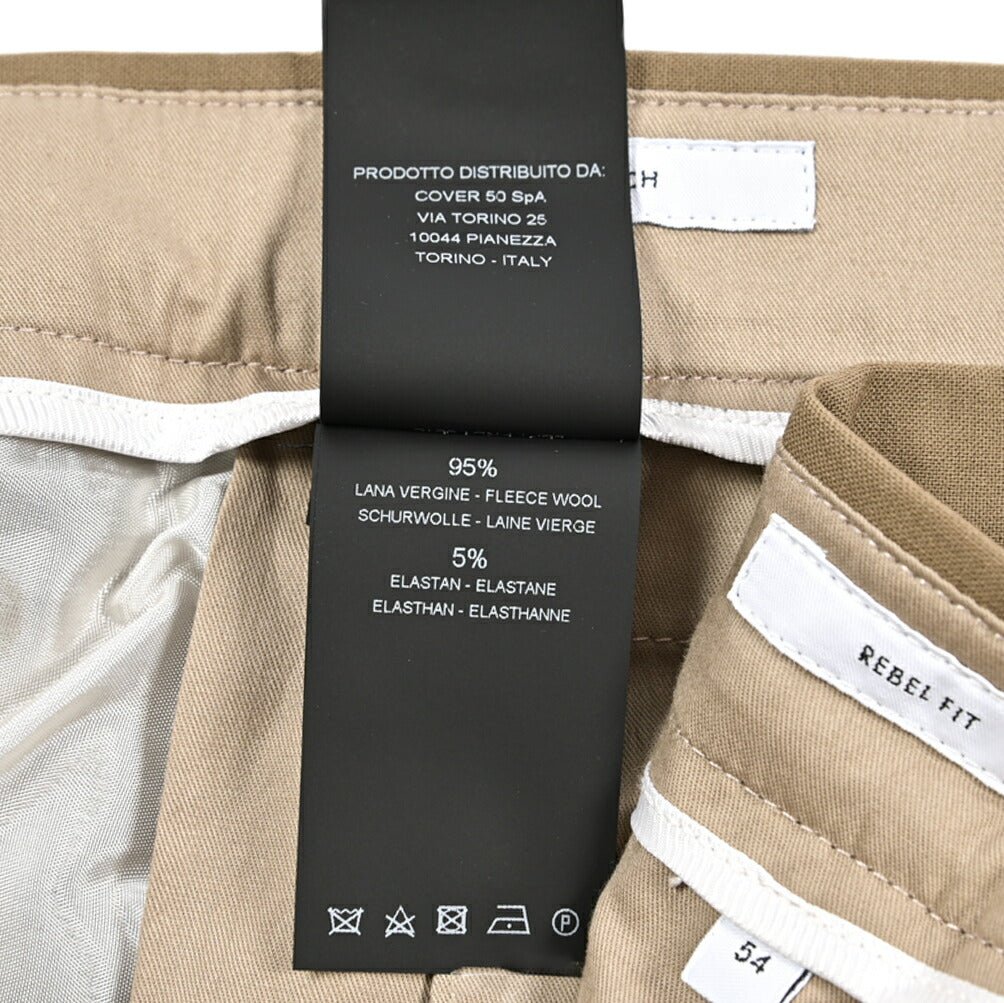 SALE｜PT TORINO Edge "REBEL FIT" ストレッチウール リラックステーパードスラックス｜423232｜GUARDAROBA MILANO OFFICIAL STORE