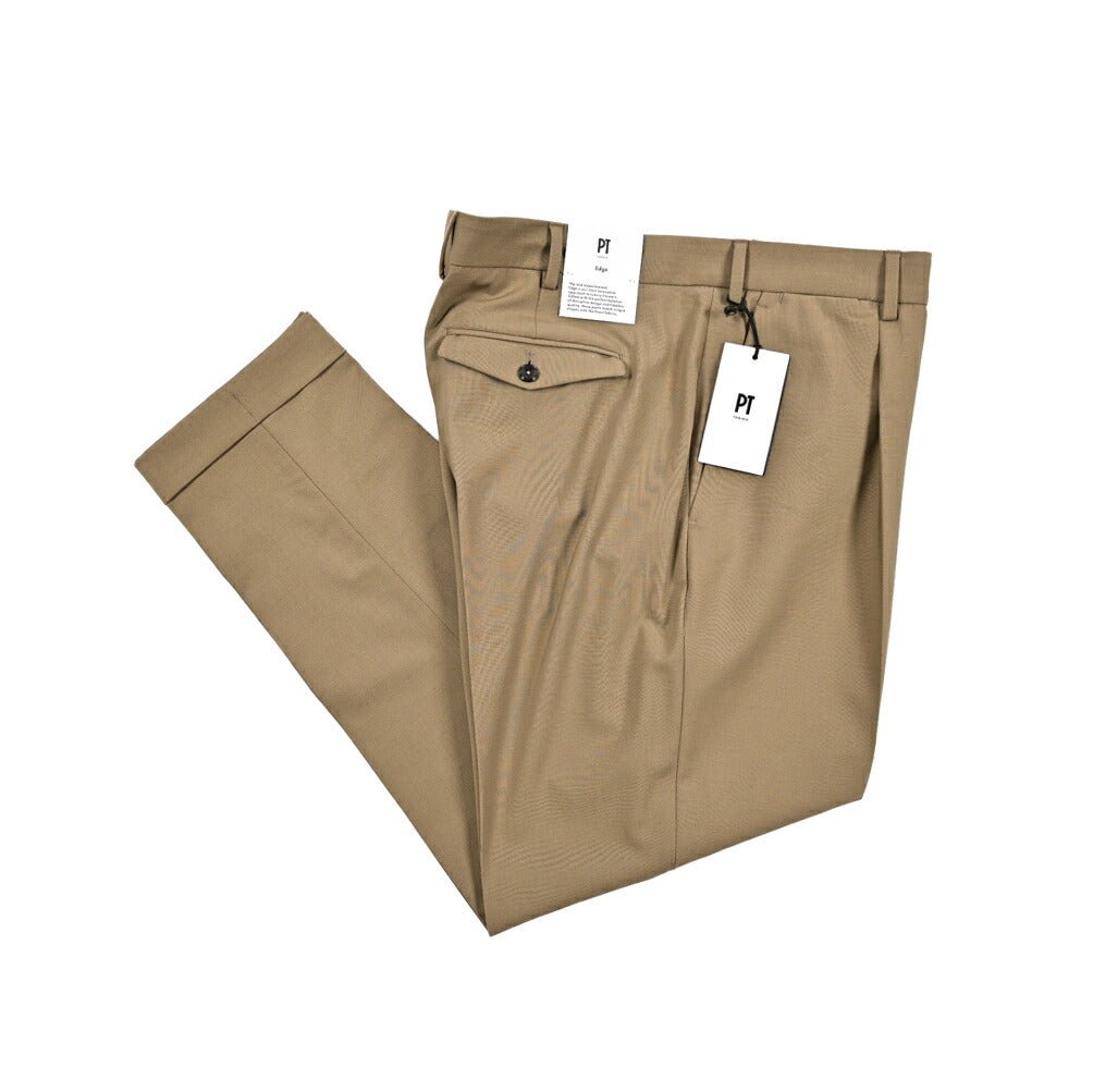 SALE｜PT TORINO Edge "REBEL FIT" ストレッチウール リラックステーパードスラックス｜423232｜GUARDAROBA MILANO OFFICIAL STORE