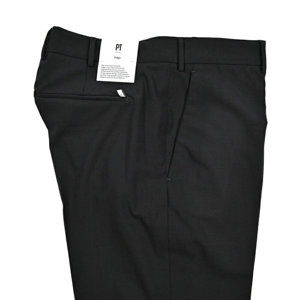 SALE｜PT TORINO Edge "REBEL FIT" ストレッチウール ノータックスラックス｜423508｜GUARDAROBA MILANO OFFICIAL STORE