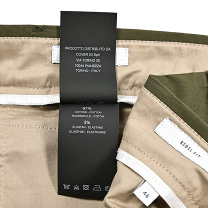 SALE｜PT TORINO Edge "REBEL FIT" ストレッチコットン リラックステーパードパンツ｜423601 - 44｜GUARDAROBA MILANO OFFICIAL STORE