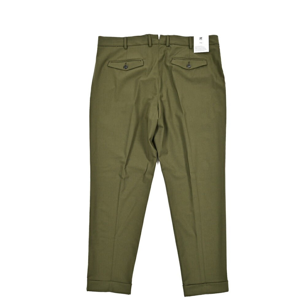 SALE｜PT TORINO Edge "REBEL FIT" ストレッチウール リラックステーパードスラックス｜423607｜GUARDAROBA MILANO OFFICIAL STORE