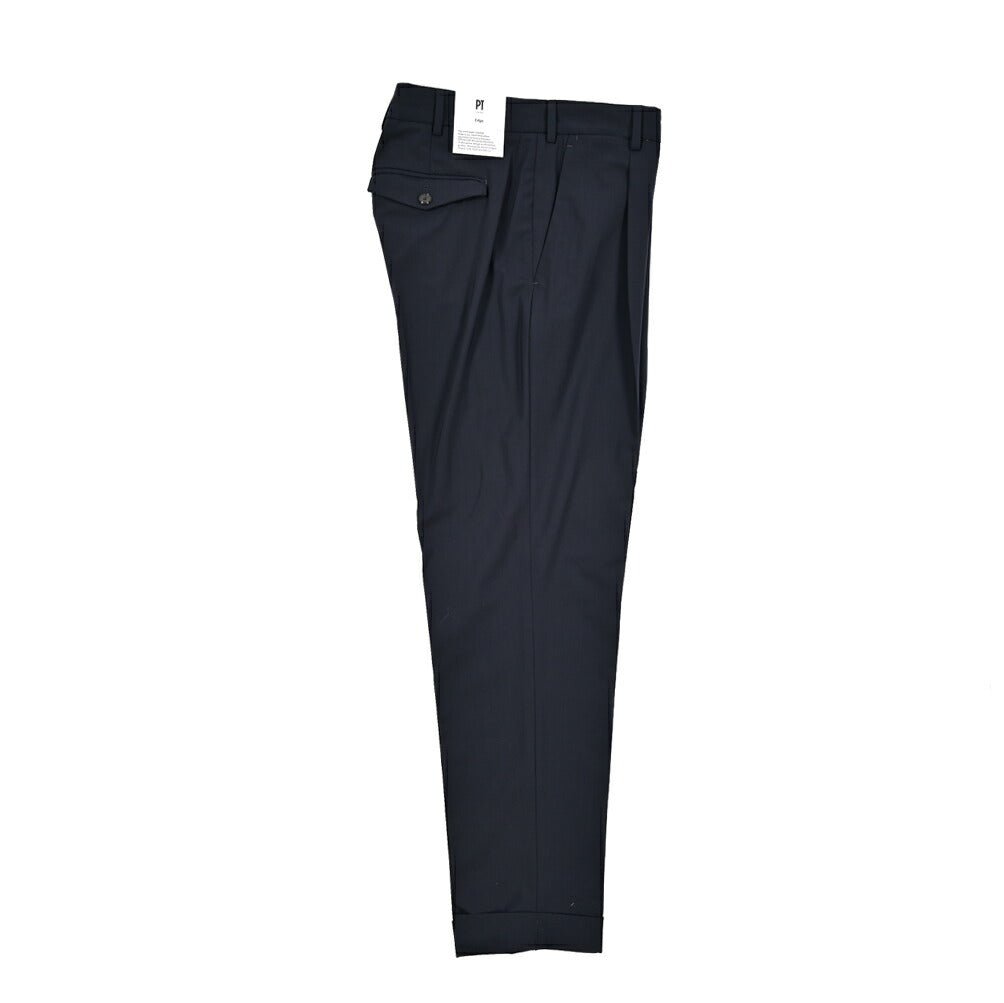 SALE｜PT TORINO Edge "REBEL FIT" ストレッチウール リラックステーパードスラックス｜424023 - 48｜GUARDAROBA MILANO OFFICIAL STORE