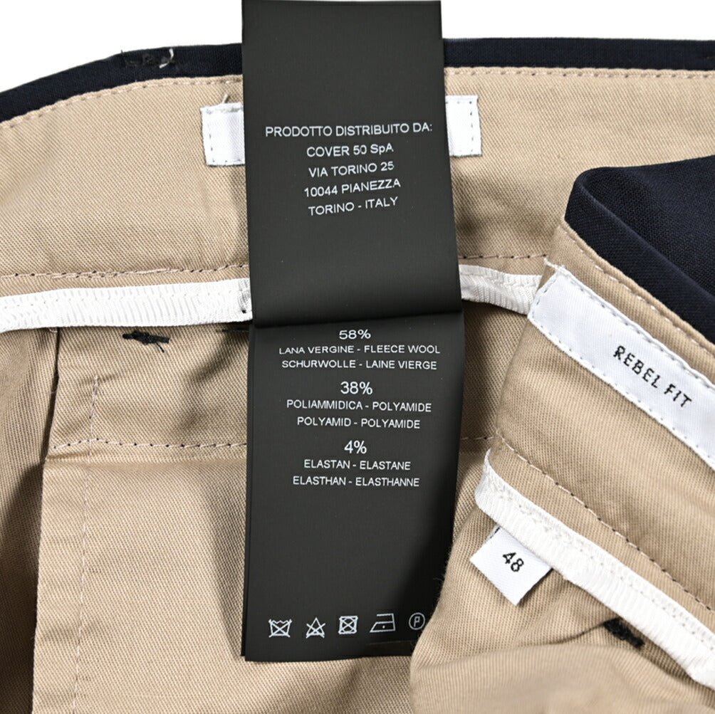 SALE｜PT TORINO Edge "REBEL FIT" ストレッチウール リラックステーパードスラックス｜424023 - 48｜GUARDAROBA MILANO OFFICIAL STORE