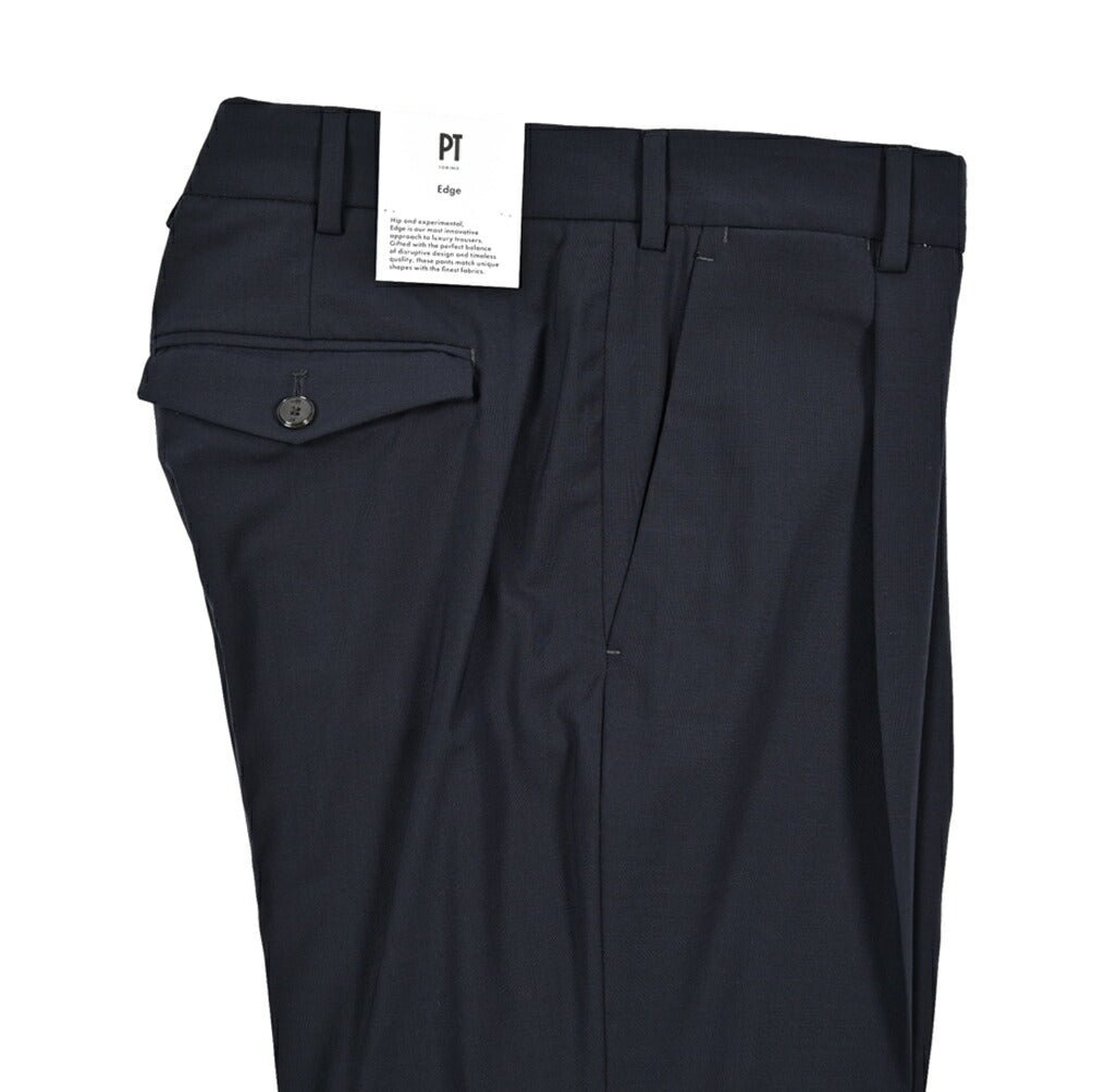 SALE｜PT TORINO Edge "REBEL FIT" ストレッチウール リラックステーパードスラックス｜424023 - 48｜GUARDAROBA MILANO OFFICIAL STORE