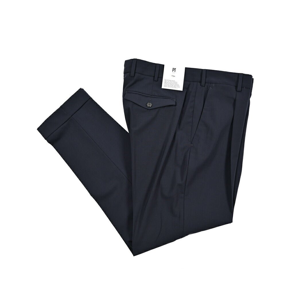 SALE｜PT TORINO Edge "REBEL FIT" ストレッチウール リラックステーパードスラックス｜424023 - 48｜GUARDAROBA MILANO OFFICIAL STORE