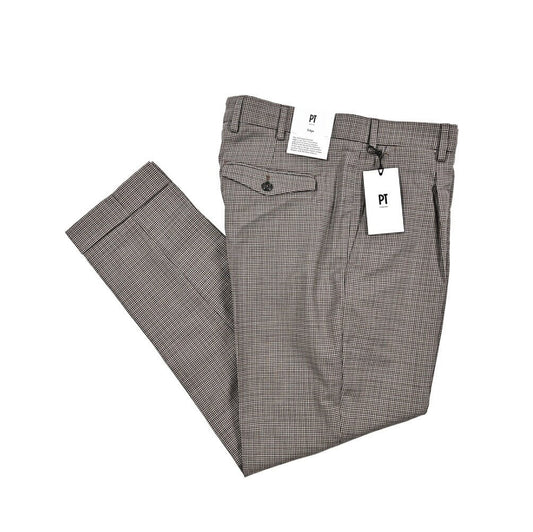 SALE｜PT TORINO Edge "REBEL FIT" SUPER100’s ヴァージンウール100% ワンタックスラックス｜423021 - 44｜GUARDAROBA MILANO OFFICIAL STORE