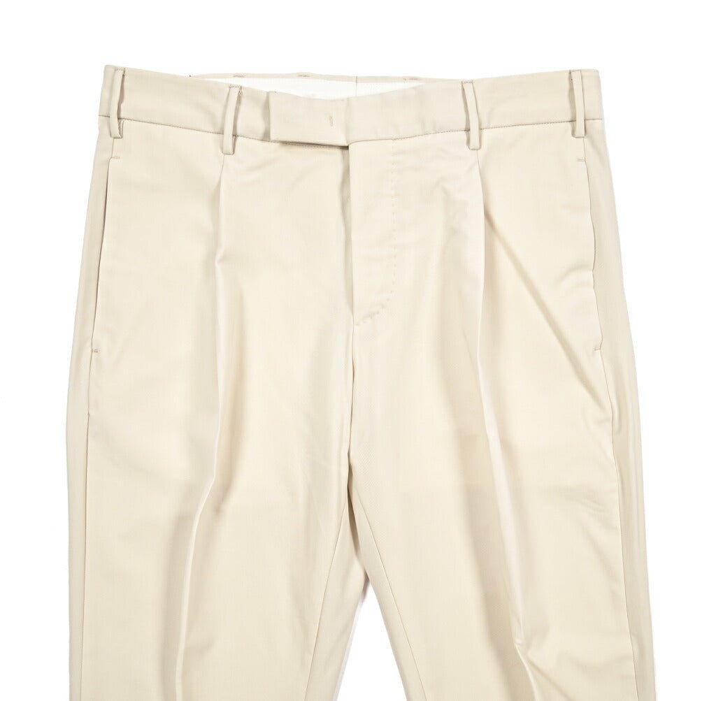 SALE｜PT TORINO Edge "UNDICI" スラックス ワンタック ストレッチ パンツ ヴァージンウール ポリアミド｜423459 - 48｜GUARDAROBA MILANO OFFICIAL STORE