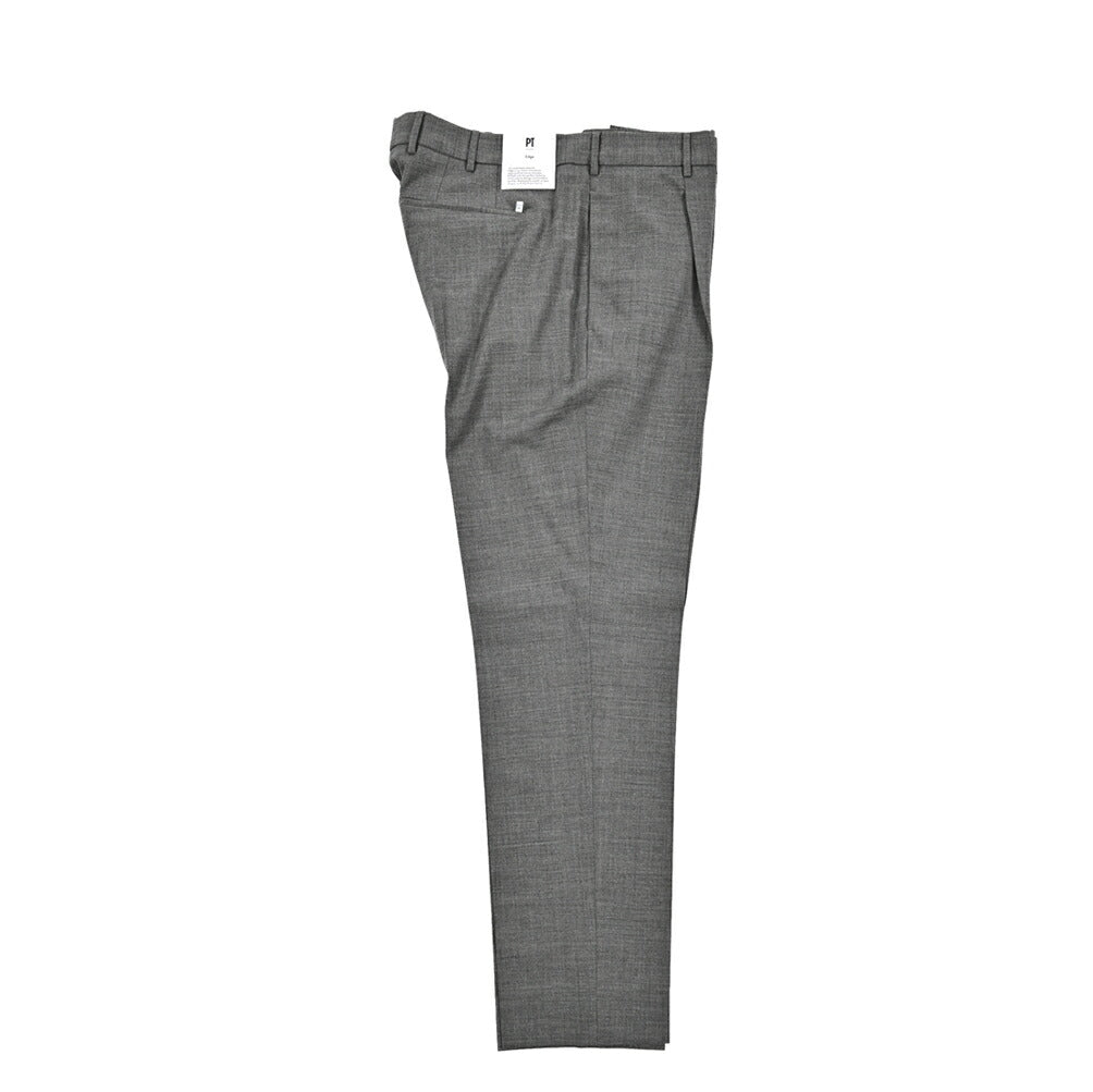 SALE｜PT TORINO Edge "UNDICI" ストレッチウール ワンタックスラックス｜423728 - 48｜GUARDAROBA MILANO OFFICIAL STORE