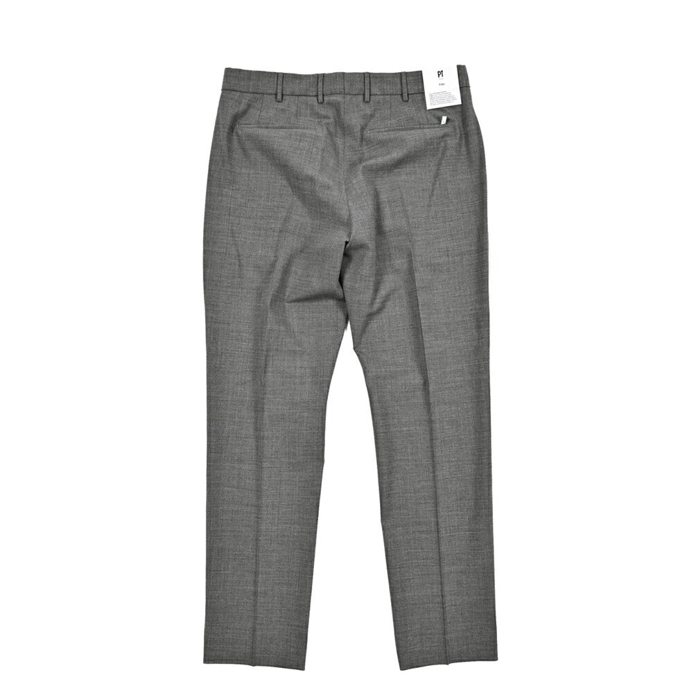 SALE｜PT TORINO Edge "UNDICI" ストレッチウール ワンタックスラックス｜423728 - 48｜GUARDAROBA MILANO OFFICIAL STORE