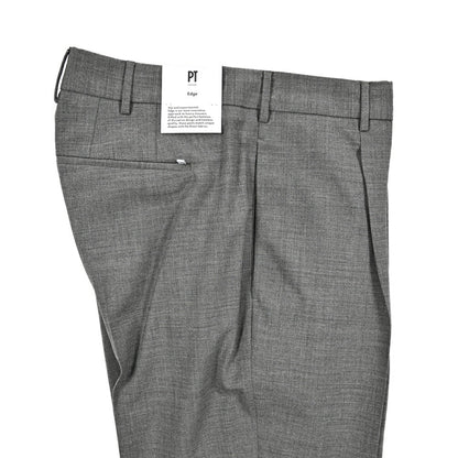 SALE｜PT TORINO Edge "UNDICI" ストレッチウール ワンタックスラックス｜423728 - 48｜GUARDAROBA MILANO OFFICIAL STORE