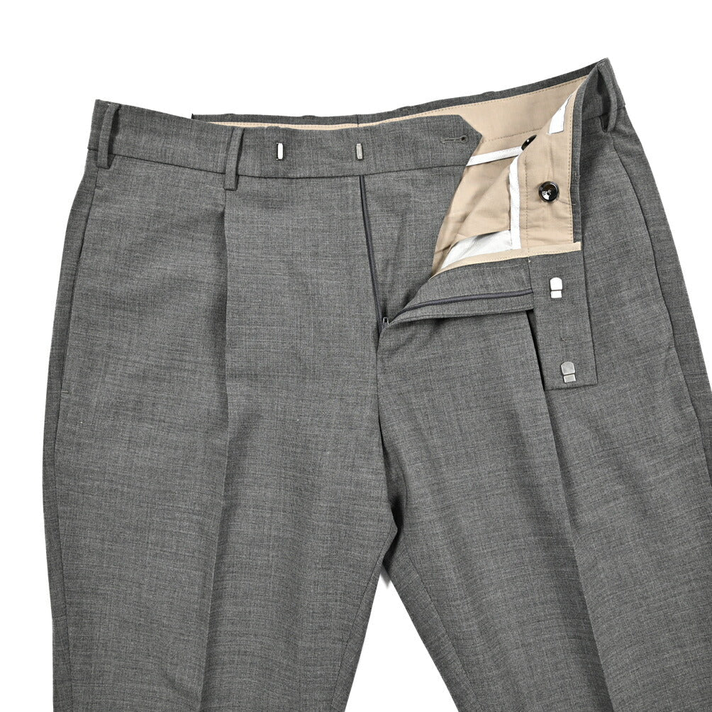SALE｜PT TORINO Edge "UNDICI" ストレッチウール ワンタックスラックス｜423728 - 48｜GUARDAROBA MILANO OFFICIAL STORE