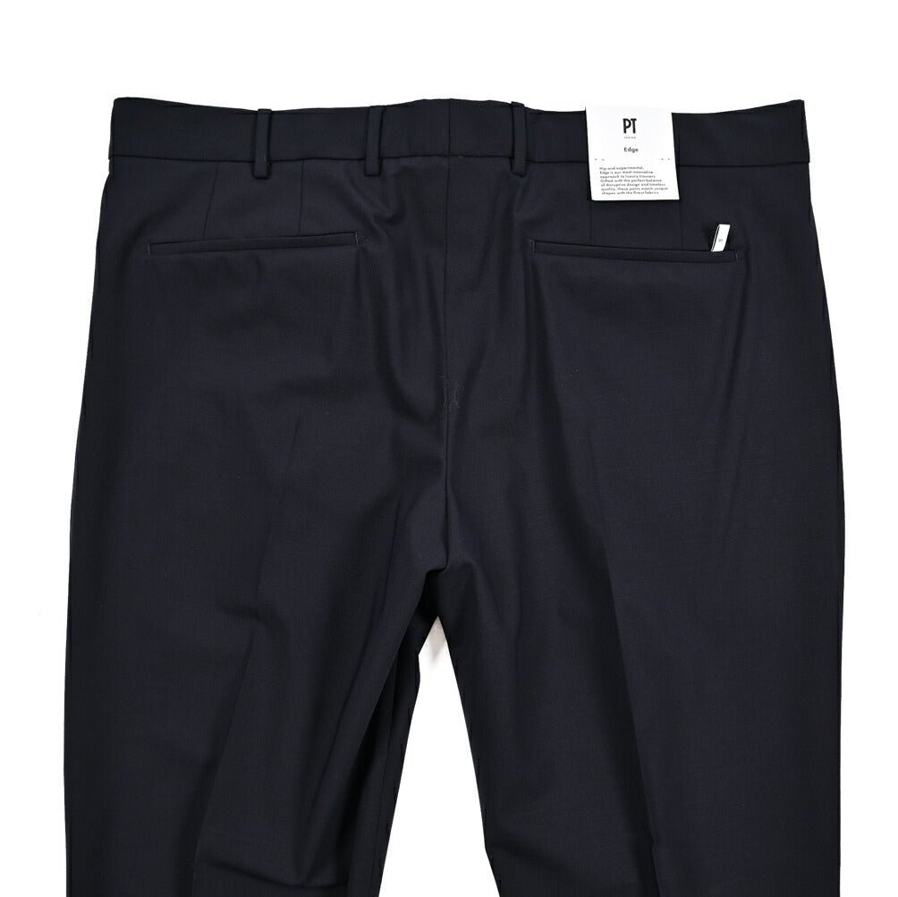SALE｜PT TORINO Edge "UNDICI" ストレッチウール ワンタックスラックス｜423836 - 52｜GUARDAROBA MILANO OFFICIAL STORE
