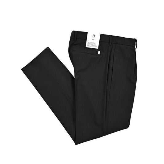 SALE｜PT TORINO Edge "UNDICI" ストレッチウール ワンタックスラックス｜423917 - 44｜GUARDAROBA MILANO OFFICIAL STORE
