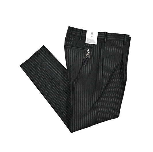 SALE｜PT TORINO Edge "UNDICI" SUPER 100's ヴァージンウール100% ワンタックスラックス｜423080 - 48｜GUARDAROBA MILANO OFFICIAL STORE