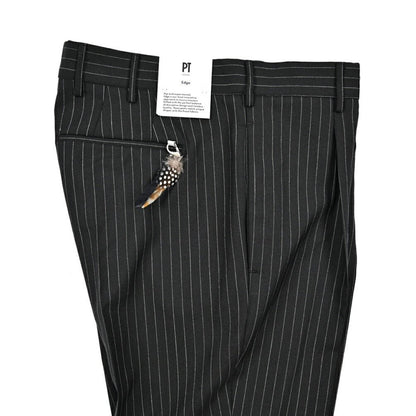 SALE｜PT TORINO Edge "UNDICI" SUPER 100's ヴァージンウール100% ワンタックスラックス｜423080 - 48｜GUARDAROBA MILANO OFFICIAL STORE