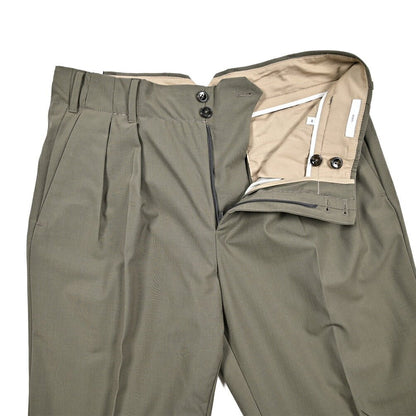 SALE｜PT TORINO Edge "VENTI" ストレッチウール ツータックワイドスラックス｜423402 - 46｜GUARDAROBA MILANO OFFICIAL STORE