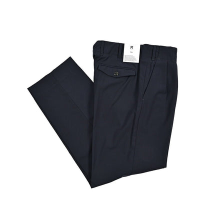 SALE｜PT TORINO Edge "VENTI" ストレッチウール ツータックワイドスラックス｜423455 - 46｜GUARDAROBA MILANO OFFICIAL STORE