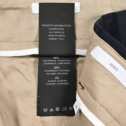 SALE｜PT TORINO Edge "VENTI" ストレッチウール ツータックワイドスラックス｜423455 - 46｜GUARDAROBA MILANO OFFICIAL STORE