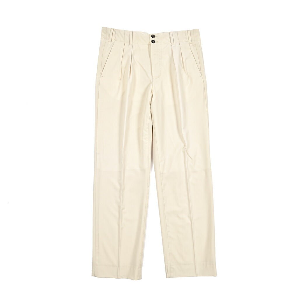 SALE｜PT TORINO Edge "VENTI" ストレッチウール ツータックワイドスラックス｜423464 - 48｜GUARDAROBA MILANO OFFICIAL STORE