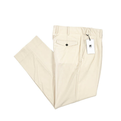 SALE｜PT TORINO Edge "VENTI" ストレッチウール ツータックワイドスラックス｜423464 - 48｜GUARDAROBA MILANO OFFICIAL STORE