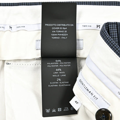 SALE｜PT TORINO "GENTLEMAN FIT" ストレッチウール ワンタックスラックス｜423107 - 44｜GUARDAROBA MILANO OFFICIAL STORE