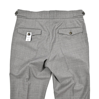 SALE｜PT TORINO "GENTLEMAN FIT" ストレッチウール ツータックベルトレススラックス｜423753｜GUARDAROBA MILANO OFFICIAL STORE