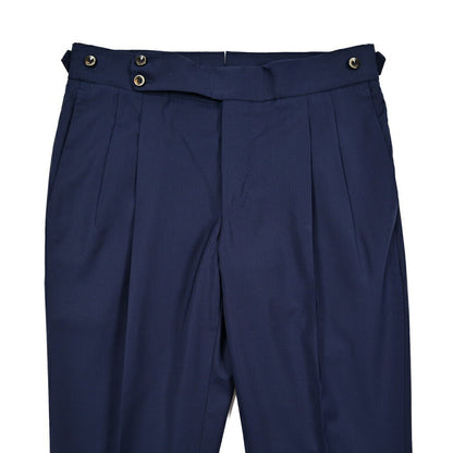 SALE｜PT TORINO "GENTLEMAN FIT" ストレッチウール ツータックベルトレススラックス｜423797 - 44｜GUARDAROBA MILANO OFFICIAL STORE