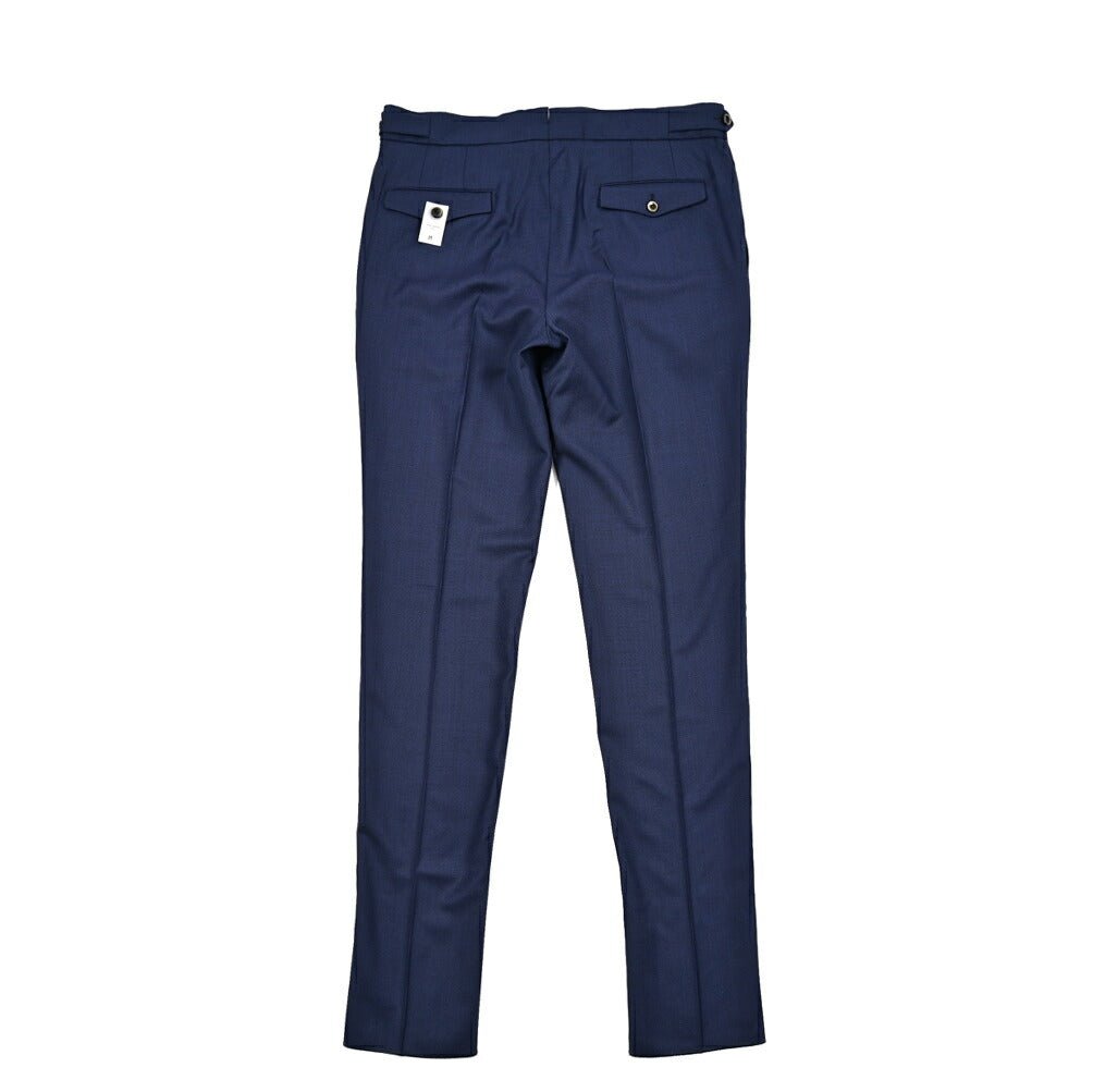 SALE｜PT TORINO "GENTLEMAN FIT" SUPER 100's ヴァージンウール 100% ツータックベルトレススラックス｜423128 - 54｜GUARDAROBA MILANO OFFICIAL STORE