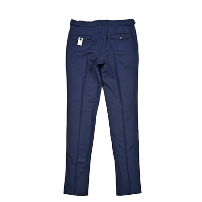 SALE｜PT TORINO "GENTLEMAN FIT" SUPER 100's ヴァージンウール 100% ツータックベルトレススラックス｜423128 - 54｜GUARDAROBA MILANO OFFICIAL STORE