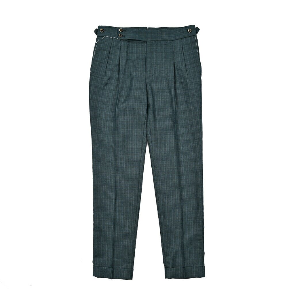 SALE｜PT TORINO "GENTLEMAN FIT" SUPER100’s ヴァージンウール100% ツータックベルトレススラックス｜423017 - 48｜GUARDAROBA MILANO OFFICIAL STORE
