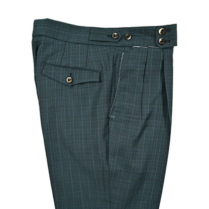 SALE｜PT TORINO "GENTLEMAN FIT" SUPER100’s ヴァージンウール100% ツータックベルトレススラックス｜423017 - 48｜GUARDAROBA MILANO OFFICIAL STORE